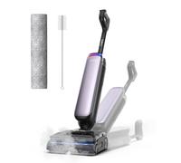 Tineco Aspiradora y fregona Floor One S9 Artist Boost Steam, Mopa de Vapor | Vapor a 230 °C, succión de 25.000 Pa, diseño plano 180°, antienredos de doble bloque, FlashDry (5 min), 60 min de autonomía