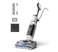 Tineco Floor One S6 Stretch Steam aspiradora y limpiadora a Vapor 2 en 1 para seco y húmedo con Vapor a 160 °C diseño Lay Flat 180° antienredos y autolimpieza FlashDry