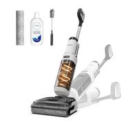 Tineco Floor One Stretch S6 Aspiradora en Seco y Húmedo, Aspirador Vertical,Posición Plana de 180°, Diseño Compacto de 13 cm, Autolimpieza Flashdry a 70 °C en 5 Minutos, Limpieza por Las Tres Caras