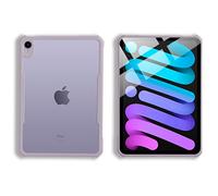 TineeOwl Funda Transparente para iPad Mini 6 Ultra Thin 2021 Matte Back Clear Case, TPU Flexible, Absorbe Golpes, Ligero, Fino (púrpura)