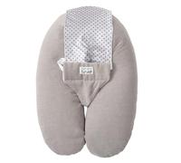 Cojín de Lactancia Tineo Polka Dots Gris