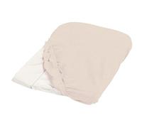 Funda para cambiador de inodoro Tinéo en viscosa de bambú color crudo