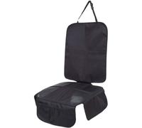 Tineo Protector De Asiento Con Aletas, Negro 75x117 Cm, Poliéster Antideslizante Impermeable, Compatible Isofix Y Cinturón