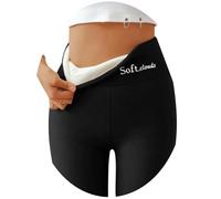 tinetill Leggins Termicos Mujer Invierno Fleece Lined Leggings Cintura Alta Leggings con Forro Polar Elástico Mallas Pantalones Cálido Gruesas para Mujer Yoga