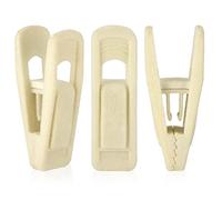 Tinfol 50 Clips de Terciopelo para Perchas, Clips Fuertes con Dedos Flocados, para Pantalones