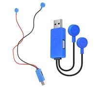 TINGB Cargador de batería USB magnético para 26650 21700 20700 18650 16340 Cargador de teléfono móvil con batería Recargable de Iones de Litio