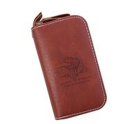 TingHaoO Bolsa de almacenamiento portátil para cebos y cucharas, resistente al agua, piel sintética, cuchara pequeña, cebos, cartera duradera, multicolor, Large Size