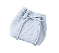 TingHaoO Bolso bandolera de cuero con cordón, bolso de noche para mujer, bolso de hombro de moda, regalos para mujeres y niñas, bolsas pequeñas, Blue, One Size