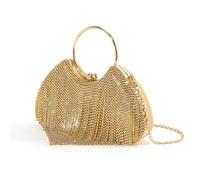 TingHaoO Bolso cruzado con correa de cadena para mujer, borlas, bolso de noche, bolso de mano de diamantes de imitación, banquete, boda, bolso para fiesta, mujer, banquete, borlas, cadena de hombro