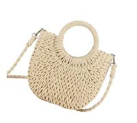 TingHaoO Bolso cruzado de moda de primavera 2025 con cierre de cordón, bolso de hombro casual para mujeres y niñas, bolsas de viaje casuales, beige, One Size
