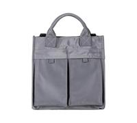 TingHaoO Bolso cruzado de moda, elegante bolso de hombro de nailon para mujer, ofrece durabilidad y amplio espacio de almacenamiento para uso diario, estudiante de moda, Gray, One Size