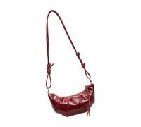 TingHaoO Bolso cruzado para mujer, diseño de albóndigas sencillas, elegante, de piel sintética, para uso diario, para mujer, estilo bandolera para viajes, a, One Size
