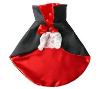 TingHaoO Bonita capa de vampiros de Halloween para mascotas, accesorio portátil de capa de Halloween y perros de todas las razas y tamaños