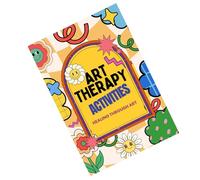 TingHaoO Cuaderno de trabajo terapéutico de salud mental, diario de encuadernación de doble bobina, planificador de pensamiento y bienestar, libro de actividades de bienestar emocional, planificador