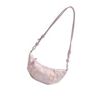 TingHaoO Elegante bolso de hombro de encaje con diseño tradicional chino, bolsa cruzada con textura suave, gran capacidad, accesorio de moda, sofisticado diseño oriental, a, One Size