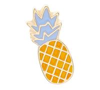 TingHaoO Elegante pin de frutas de dibujos animados, accesorio de uso diario, textura de aleación, adecuado para añadir personalidad a varios atuendos, Metal