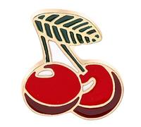 TingHaoO Elegante pin de frutas de dibujos animados, accesorio de uso diario, textura de aleación, adecuado para añadir personalidad a varios atuendos, Metal