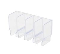 TingHaoO Estante de almacenamiento de baño para lociones, materiales de poliestireno, solución de montaje en pared, elegantes organizadores de pared cosméticos