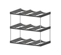 TingHaoO Estante multiusos para botellas de agua, organizadores de múltiples capas para botellas de agua, solución de almacenamiento eficiente de gabinete, organizadores de tazas