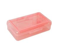 TingHaoO Estuche transparente de gran capacidad para lápices de doble capa, organizador de lápices de colores para estudiantes y niños, Pink