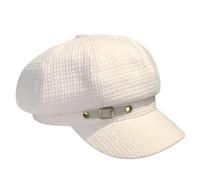 TingHaoO Gorro de algodón transpirable para parejas, versátil ejército, gran borde, deportes, adecuado para diversas actividades al aire libre, viajes, vacaciones, beige, Talla única