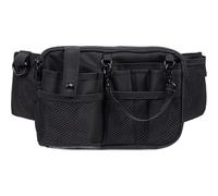TingHaoO Nurse Fannys - Cinturón de bolsillo para equipo médico para estetoscopio, vendaje, tijeras, almacenamiento, emergencias, bolsa organizadora de suministros, Black