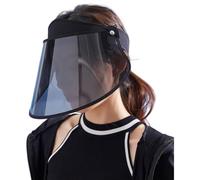 TingHaoO Sombrero de sol transpirable con lentes de colores para mujer, ofrece una protección superior para ciclismo, correr y uso diario al aire libre, sombrero de cobertura de cara ancha, C, Talla