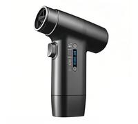 TingHaoO Ventilador portátil de mano de 4000 mAh, soplador de aire recargable, 6 velocidades, ajustable, 110000 rpm, para viajes, al aire libre, industrial, multifuncional, recargable, ventilador de