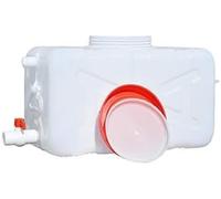 TINGMIAN Contenedor Agua Portátil con Grifo Asas Portátiles Fácil Transportar Emergencias Domésticas Campamentos Aire Libre Senderismo Almacenamiento(110L/29gallon)