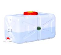 TINGMIAN El Tanque Agua plástico Tiene una Capacidad 45L/100L/150L/200L Es Adecuado Caminatas picnics barbacoas familias fábricas Tierras de Cultivo campamentos(45L)