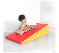 TINGMIAN Estera Gimnasia Inclinada Plegable Esteras Yoga For Gimnasio con Forma Habilidad Cuña For Entrenamiento Casa, Ejercicio Aeróbico(172x80x35cm)