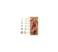 TINGN Juego de 6 pares de pendientes de plata 925 para hombre y mujer, pequeños, con cierre plano, circonita cúbica, perlas, redondos, con tornillo de bola y cartílago, Plata