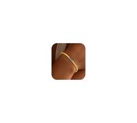 TINGN Pulsera de oro con piedra natal para mujer, chapada en oro de 14 quilates, regalo de cumpleaños para madre, esposa, novia, aniversario, amistad, Cobre