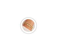 TINGN Pulseras de oro para mujer, chapado en oro de 14 quilates, pulsera de corazón con inicial A-Z, pulsera elástica de cuentas Doppellagig, pulsera de monograma personalizada, regalos de cumpleaños