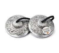 Tingsha - Campanas de platillos - Fácil de jugar - Meditación Mindfulness Campana de bronce para curación de chakras, sonido de baño espiritual, regalos hechos a mano tibetano por Himalayan Bazaar