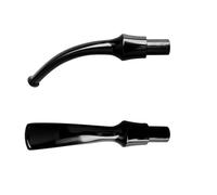 Tingyilan Boquilla de Repuesto del vástago de la Pipa de Tabaco doblado Ajuste de los filtros de la Pipa de 9 mm Diseño de sillín Redondo Accesorios de Pipa de Bricolaje,13