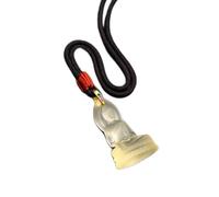 Tingyilan Collar Con Colgante De Buda Sakyamuni Esmaltado Para Hombres Y Mujeres Collar De Jade Buda Guanyin Con Cadena De Cristal Amuleto De La Suerte Joya Para Regalo,A,One Size