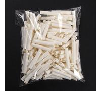Tingyilan Filtros de Pipa de 5 mm: núcleos de Filtro de Pipa de Papel de 150 Unidades para Fumar en Pipa de Tabaco, Accesorios para Pipas de folleto de Papel de Liar