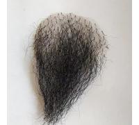 Tingyilan Invisible Realista Natural Falso Pelo Privado Sexy Pelo Corporal Pelo de la Axila Pelo del Pecho Pasta de Bigote Falso, Muñeca de Silicona Peluca Púbica de la Parte Inferior del Cuerpo