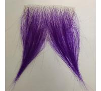 Tingyilan Pelo Privado Falso, Colorido, Invisible, Realista, Natural, Sexy, Vello Corporal, Axila, Pelo, Pecho, Pecho, Bigote, Hombre, Hombre, She-Man, Vestido Elegante, Elegante,Púrpura