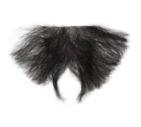 Tingyilan Pelo Privado Falso, Simulación Artesanal Natural Realista Invisible De Vello Femenino Falso En El Pecho Bigote Falso Vello Corporal Sexy Vello De La Axila,Negro,One Size