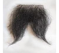 Tingyilan Pelo privado falso Vello corporal realista invisible Axila falsa, pecho, bigote para hombres y mujeres, pelo biniki fibra de alta temperatura