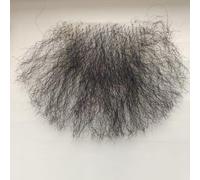 Tingyilan Peluca natural y realista que simula parches de vello púbico femenino Pelucas corporales de fibra de alta temperatura de cabello biniki,Negro,One Size