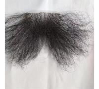 Tingyilan Vello Púbico Falso, Bigote Hecho a Mano Hecho A Mano De Pelo Privado De Pelo Invisible Negro De Pelo Para Agregar De Pelo Simulado Para El Hogar
