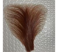 Tingyilan Vello Púbico Falso, Encaje Completo Hecho A Mano Falso Invisible Realista Cabello Privado Suave Simulado, Cuerpo De Muñeca De Silicona Pelo Púbico,Marrón,One Size