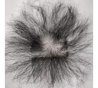 Tingyilan Vello Púbico Falso Privado Hecho A Mano Con Encaje Completo, Cabello Invisible Y Realista, Agregando Vello Corporal Para Hombres Y Mujeres,Negro,One Size