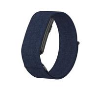TingYR Banda de Bíceps Compatible con Garmin CIRQA Smart Band, 42cm Nylon Brazalete Deportivo para Brazalete, Transpirable y Cómodo. Azul Vaquero Oficial