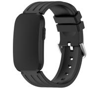 TingYR Correas Compatible con Garmin CIRQA Smart Band, Ligero, Suave y Cómoda, Correa de Repuesto para Reloj. Negro Roca Nocturna