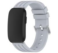TingYR Correas Compatible con Garmin CIRQA Smart Band, Ligero, Suave y Cómoda, Correa de Repuesto para Reloj. Gris Claro