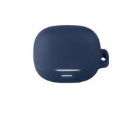 TINGYR Funda Compatible con QCY MeloBuds N65, Suave, Protección Total, Funda Protectora para Auriculares Resistente a los Arañazos.(Azul Oscuro)